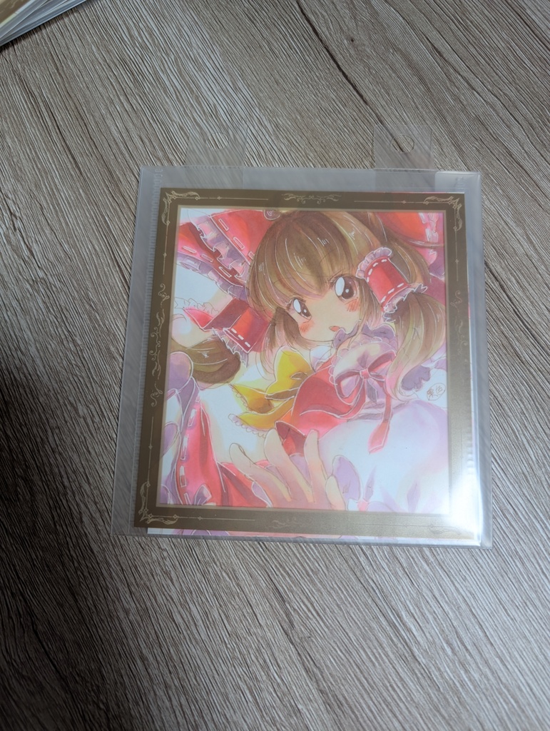 【東方project】ミニ原画【手描きイラスト】