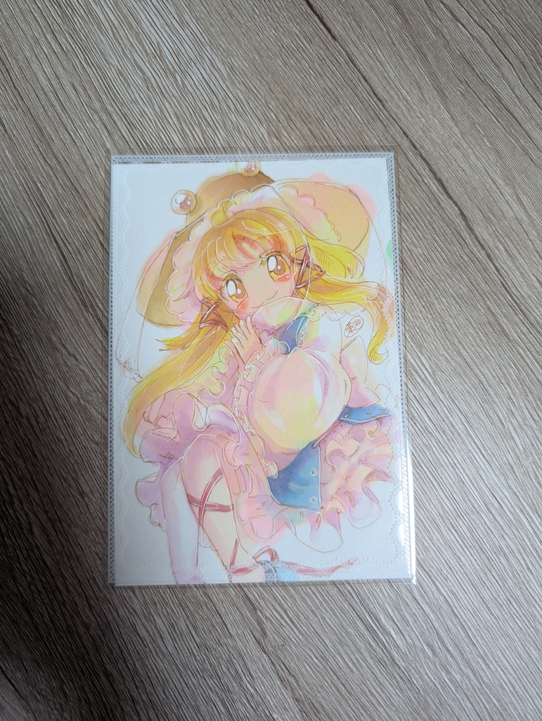 【東方project】フレームレス原画【手描きイラスト】