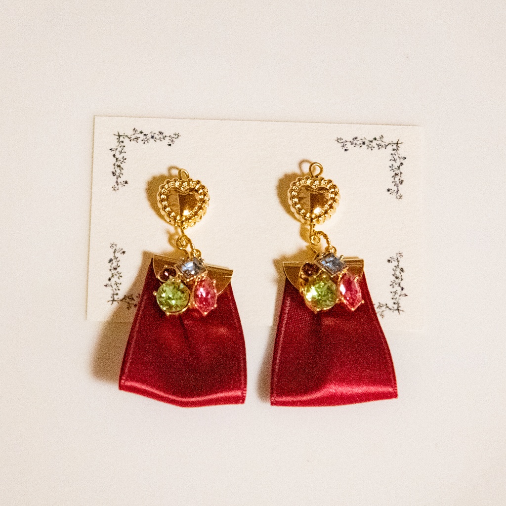 ロマンチック?デイト モチーフ イヤリング/ピアス