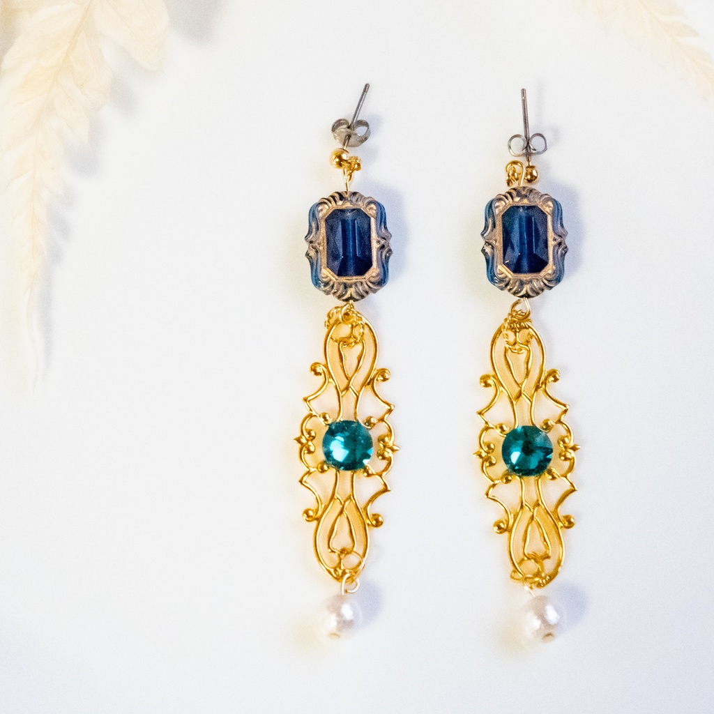 追憶*遊色が奏でるオブリガート イメージ　イヤリング/ピアス