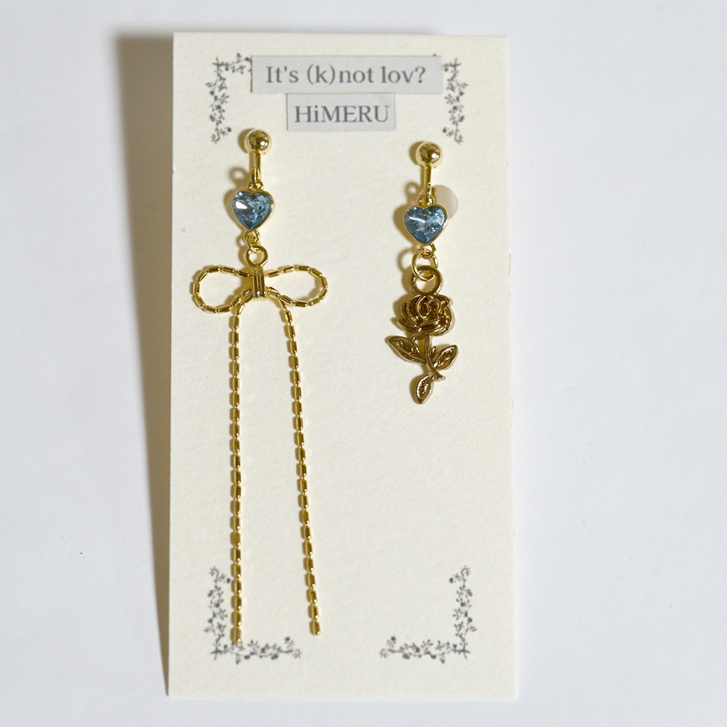 It's (k)not lov?　モチーフ　イヤリング／ピアス HiMERU