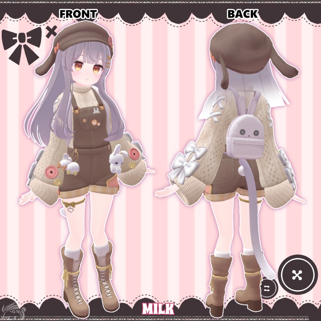 【5アバター対応】Urban Rabbit