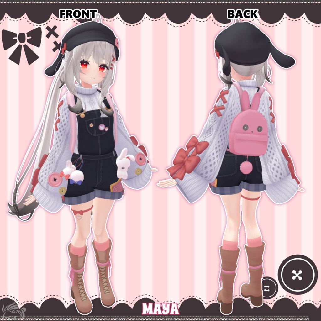 【5アバター対応】Urban Rabbit