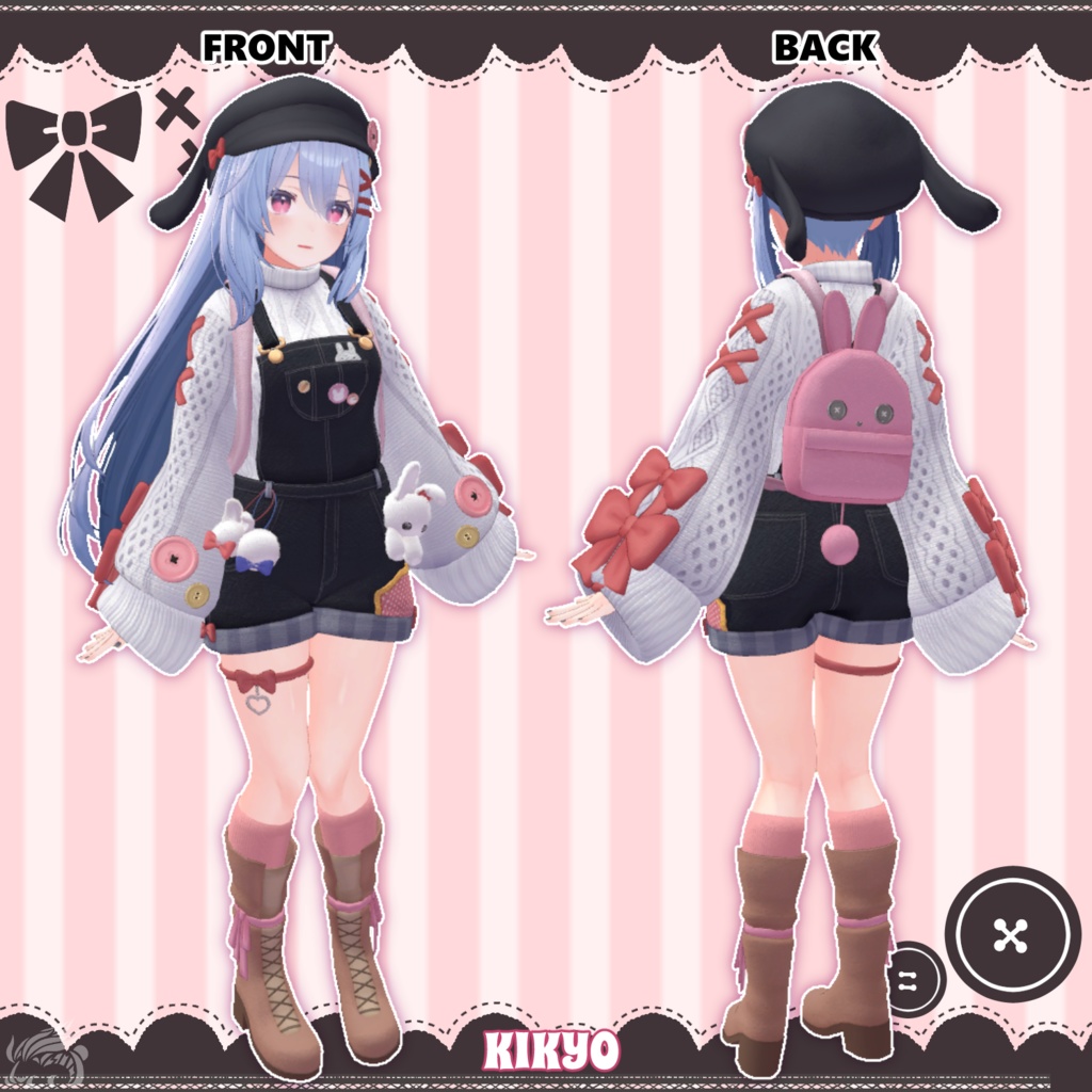 【5アバター対応】Urban Rabbit