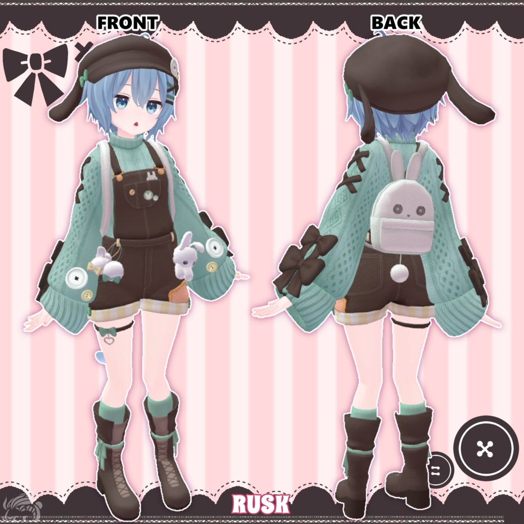 【5アバター対応】Urban Rabbit