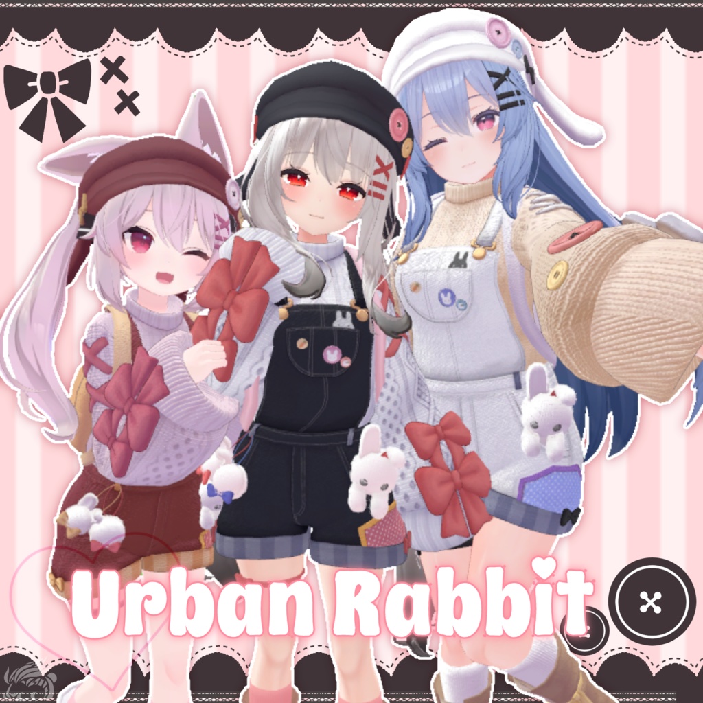 【5アバター対応】Urban Rabbit