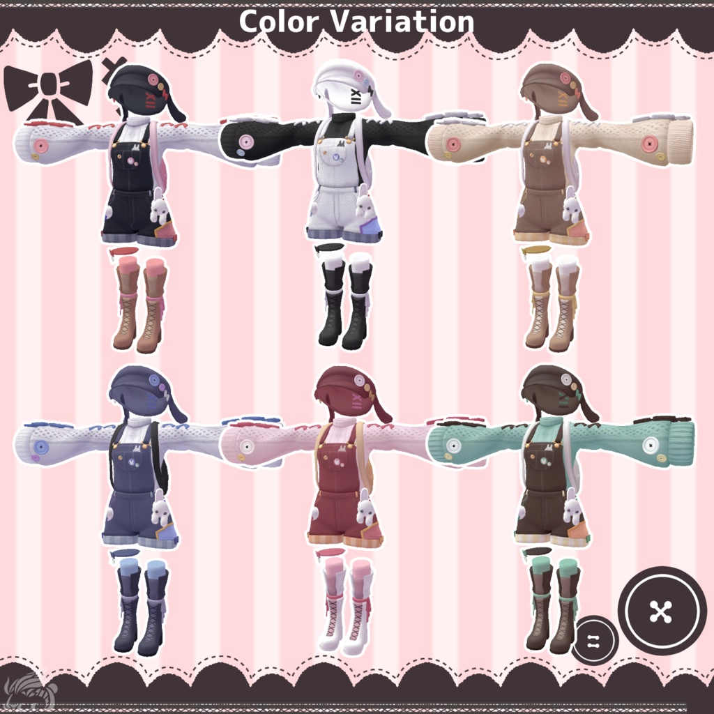 【5アバター対応】Urban Rabbit