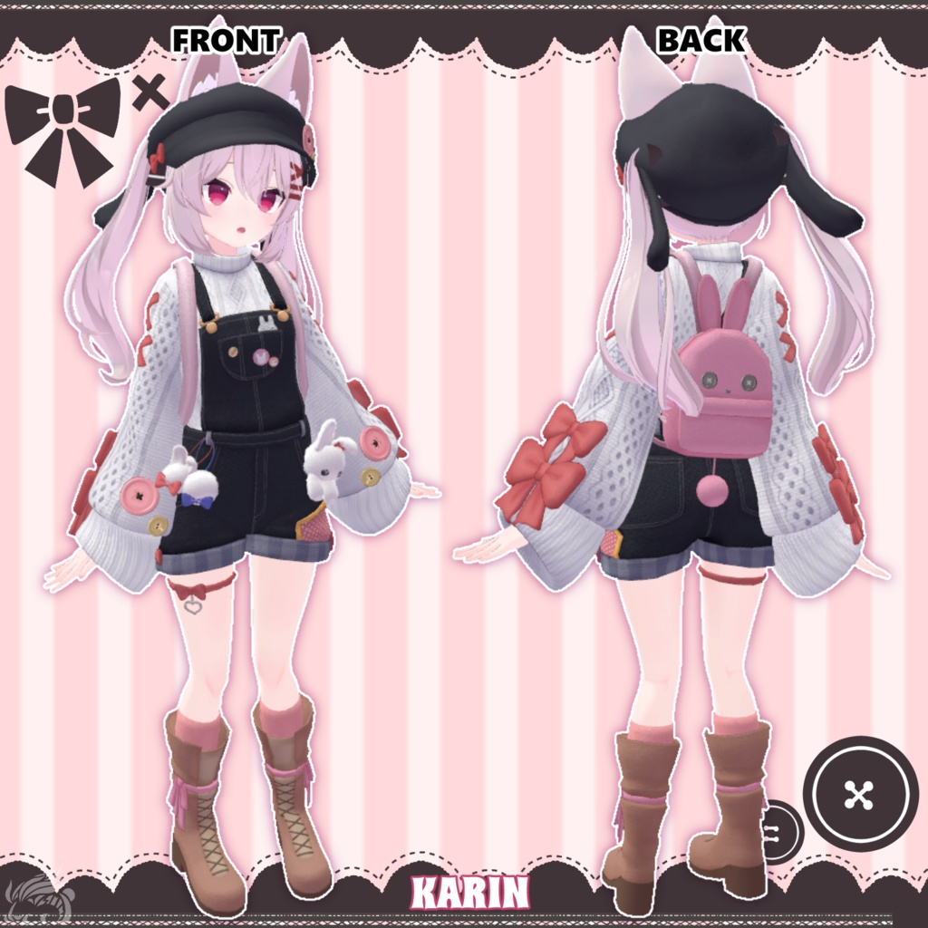 【5アバター対応】Urban Rabbit