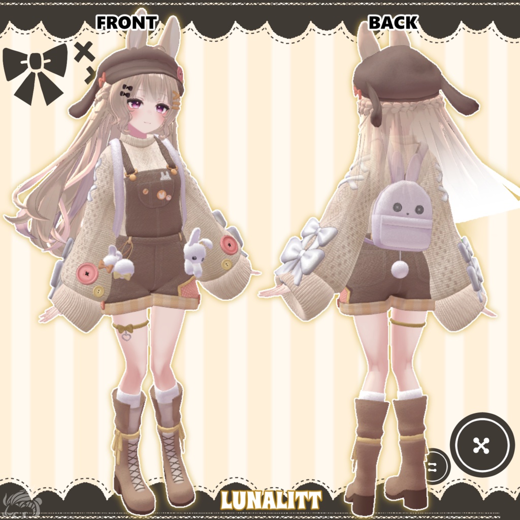 【7アバター対応】Urban Rabbit