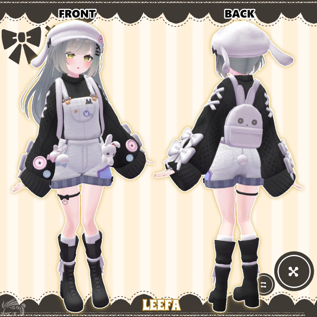 【7アバター対応】Urban Rabbit