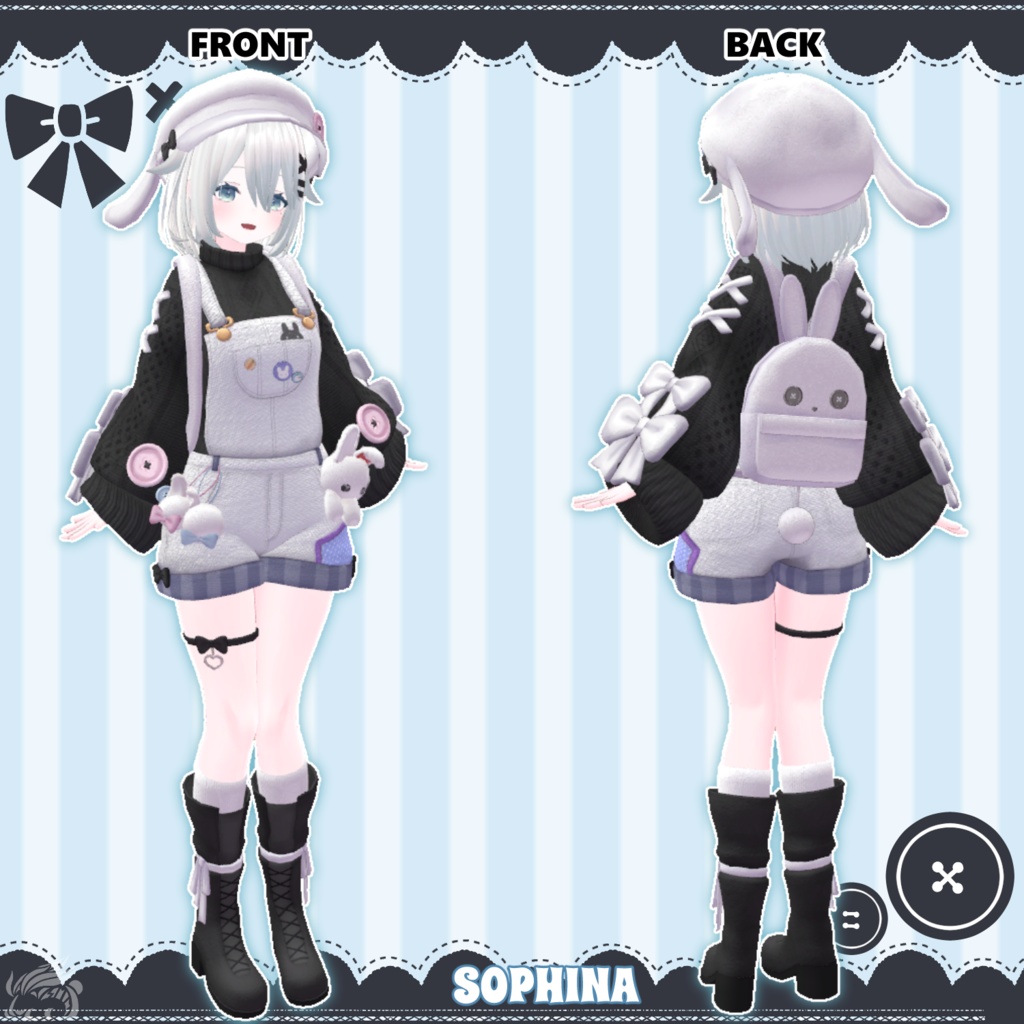 【16アバター対応】Urban Rabbit