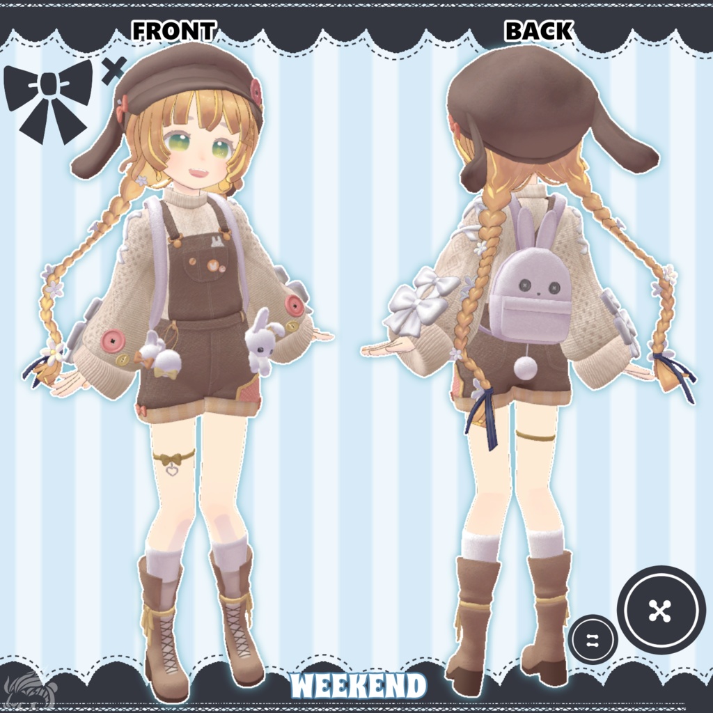 【16アバター対応】Urban Rabbit