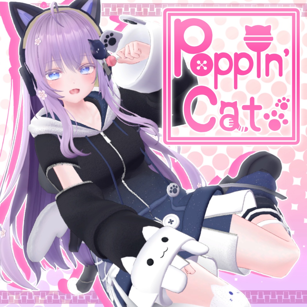 【11アバター対応】Poppin’Cat