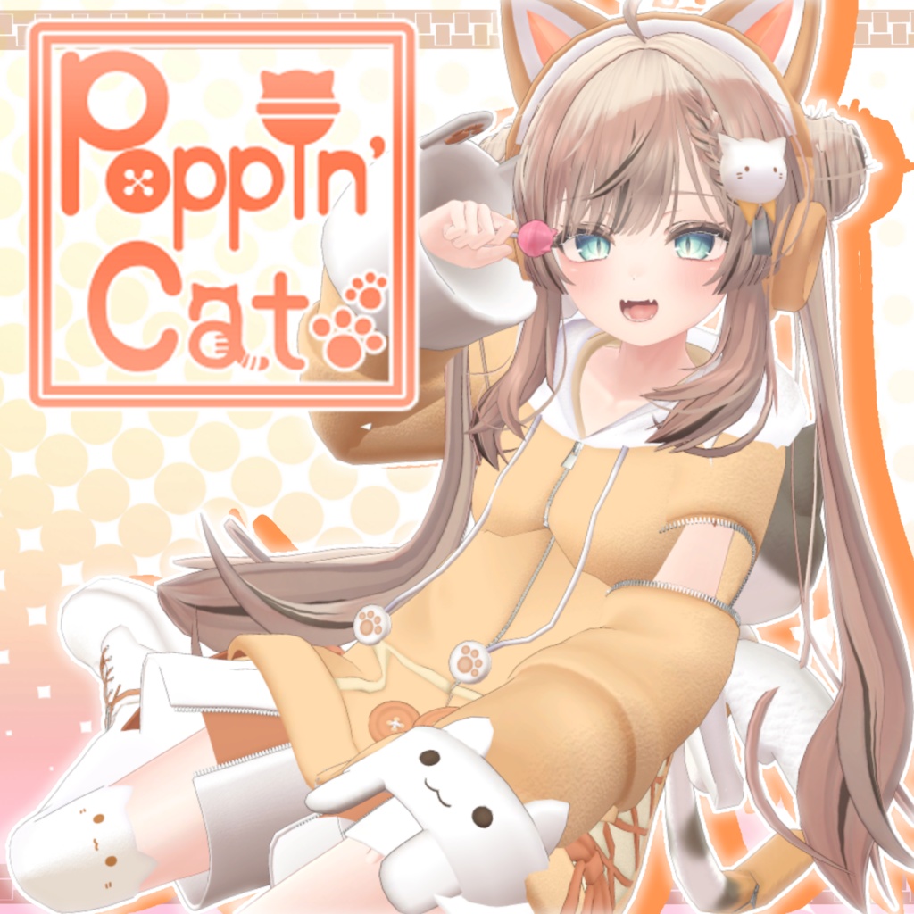 【17アバター対応】Poppin’Cat  Vol.2