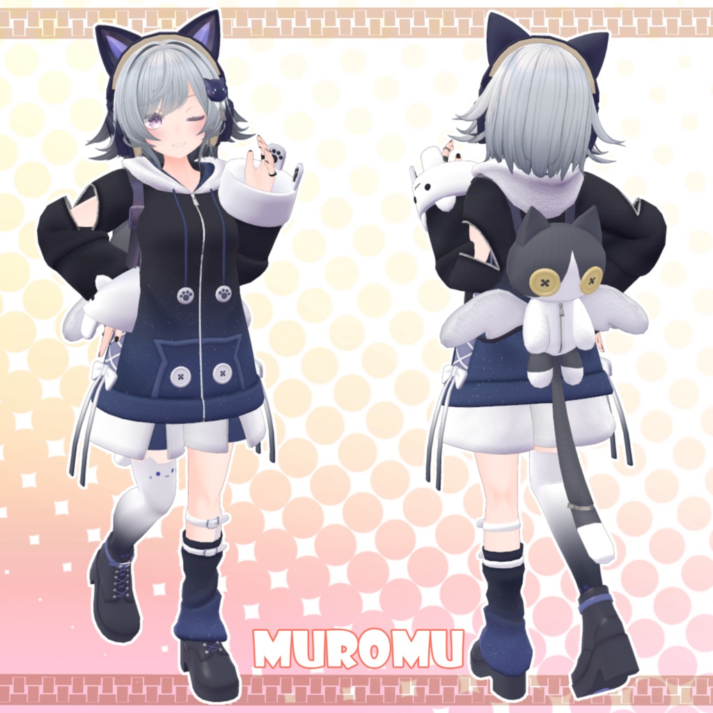 【18アバター対応】Poppin’Cat Vol.2