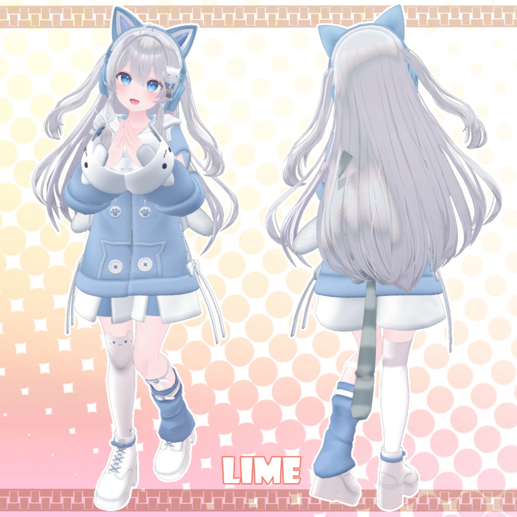 【18アバター対応】Poppin’Cat Vol.2