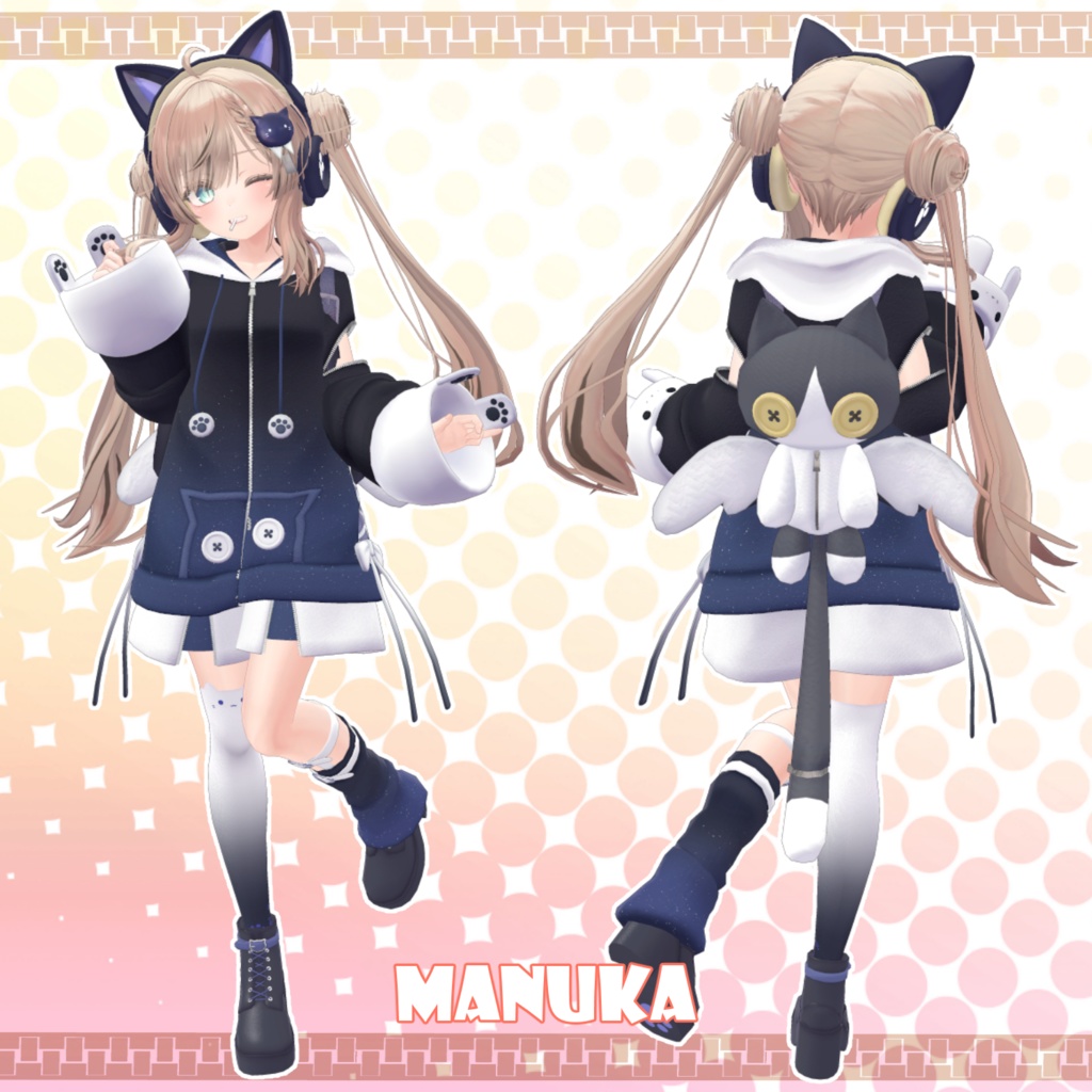 【18アバター対応】Poppin’Cat Vol.2