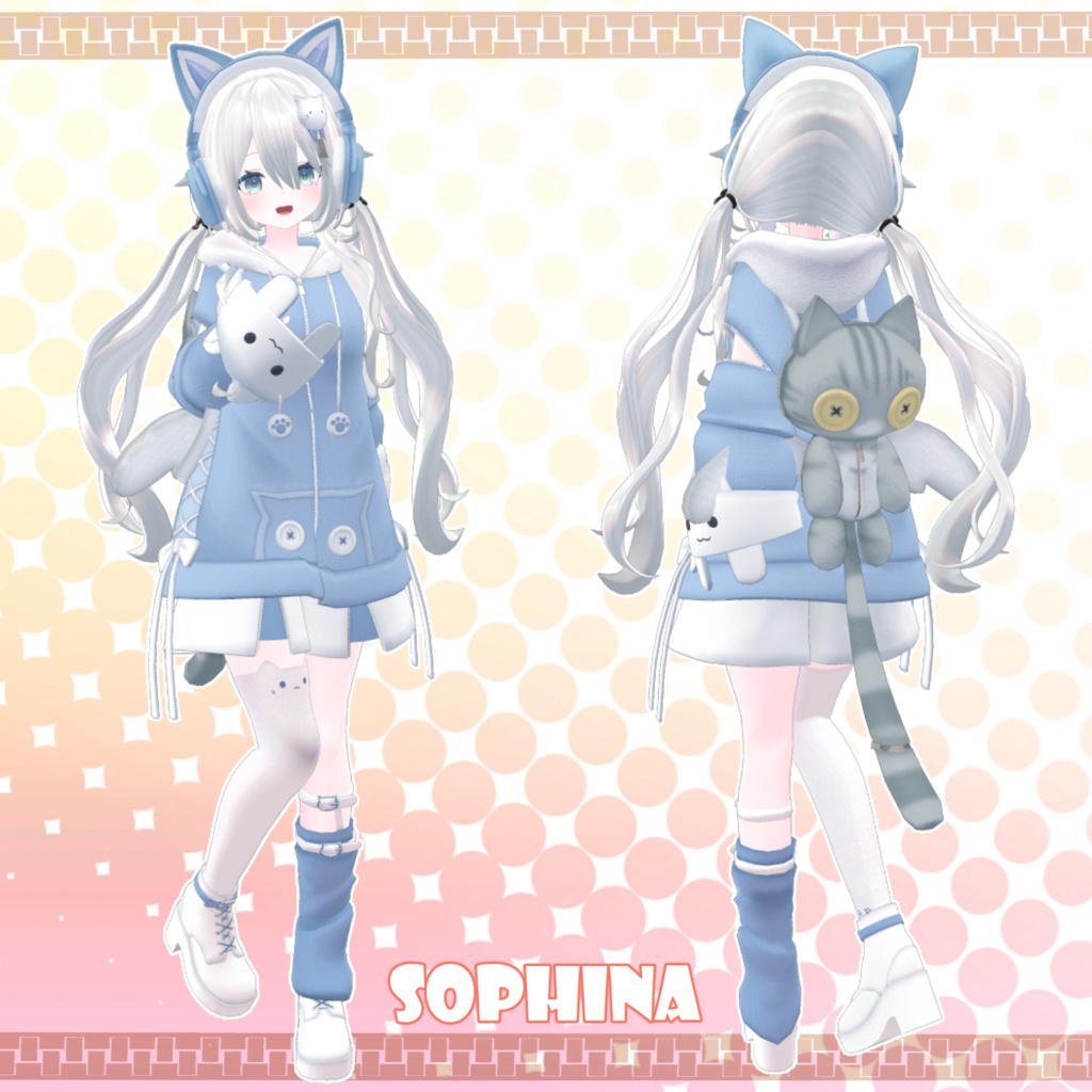 【18アバター対応】Poppin’Cat Vol.2