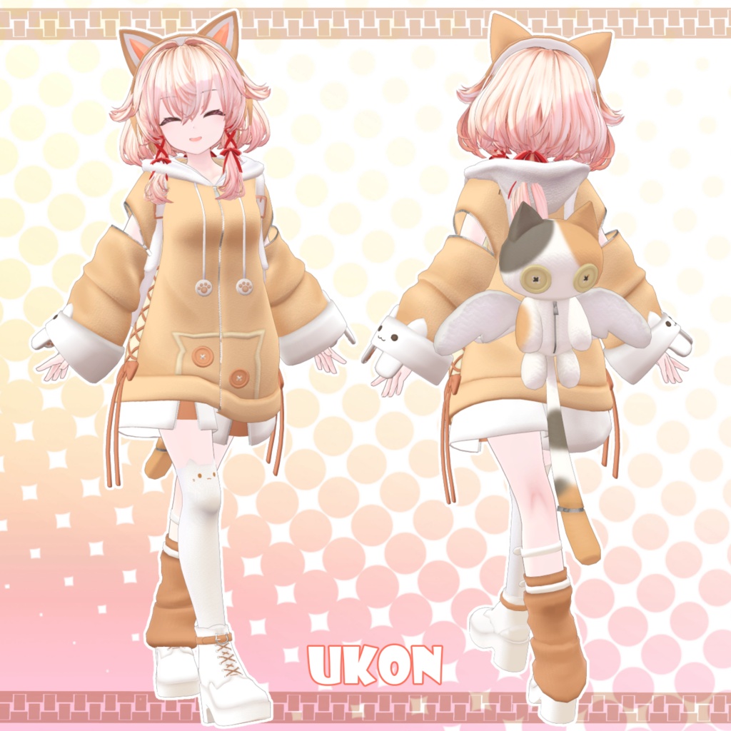 【18アバター対応】Poppin’Cat Vol.2