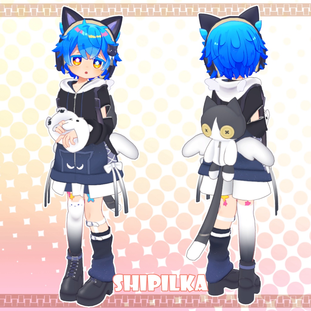 【18アバター対応】Poppin’Cat Vol.2