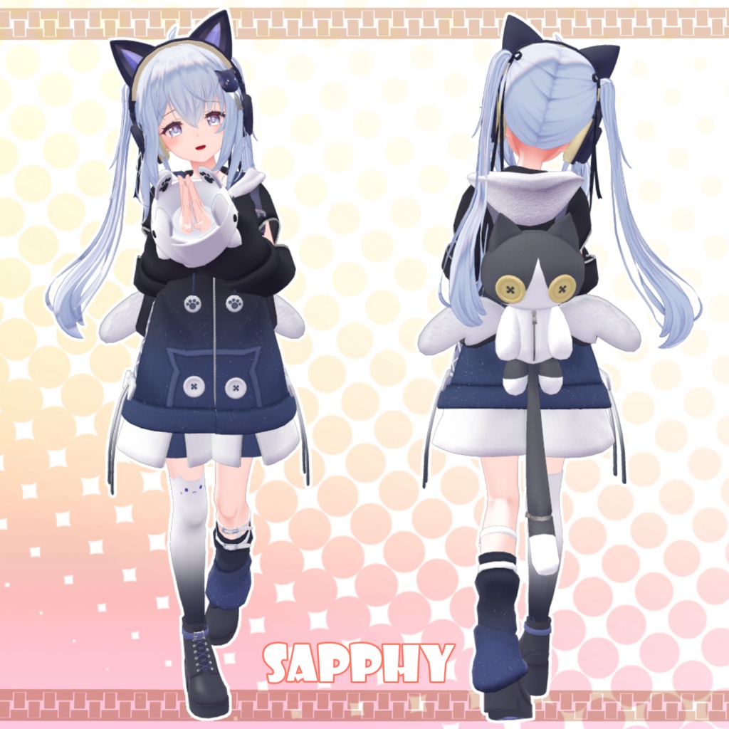 【18アバター対応】Poppin’Cat Vol.2