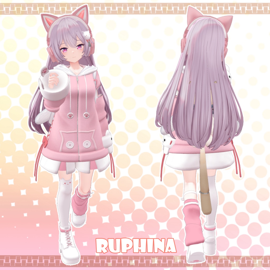 【18アバター対応】Poppin’Cat Vol.2