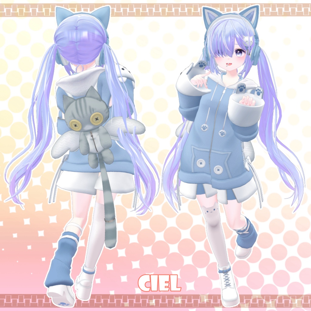 【18アバター対応】Poppin’Cat Vol.2