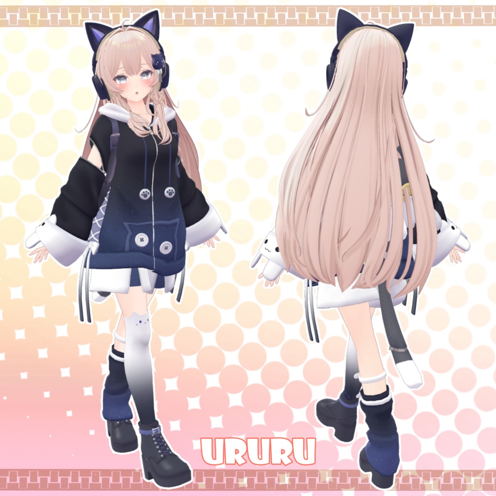 【18アバター対応】Poppin’Cat Vol.2