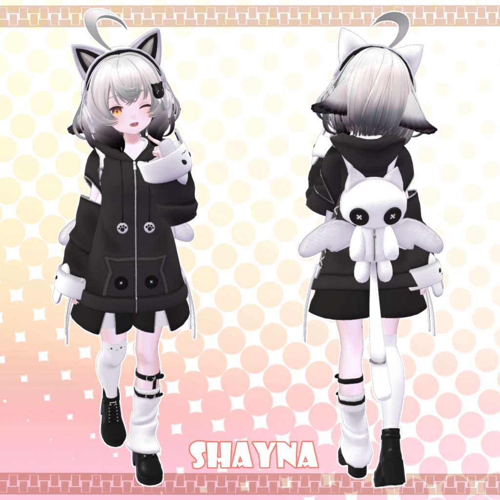 【18アバター対応】Poppin’Cat Vol.2