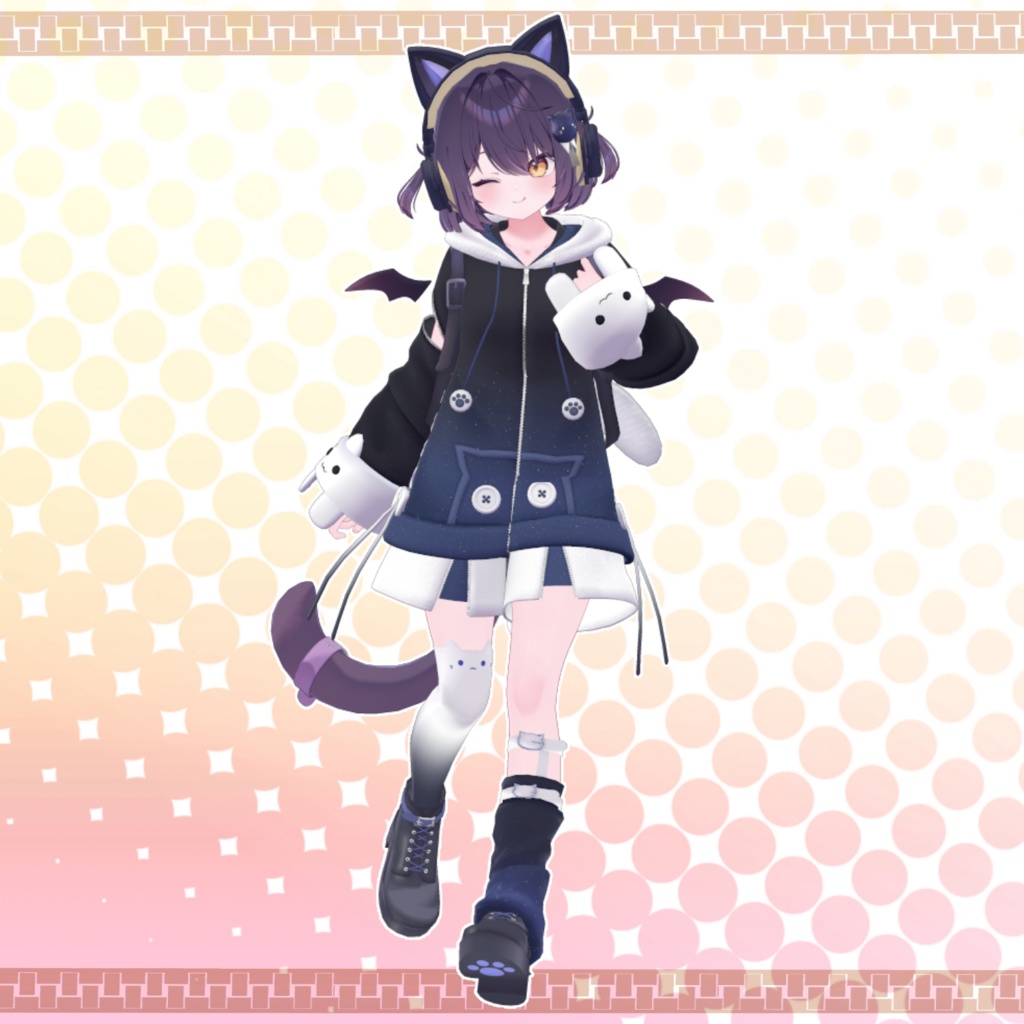 【18アバター対応】Poppin’Cat Vol.2