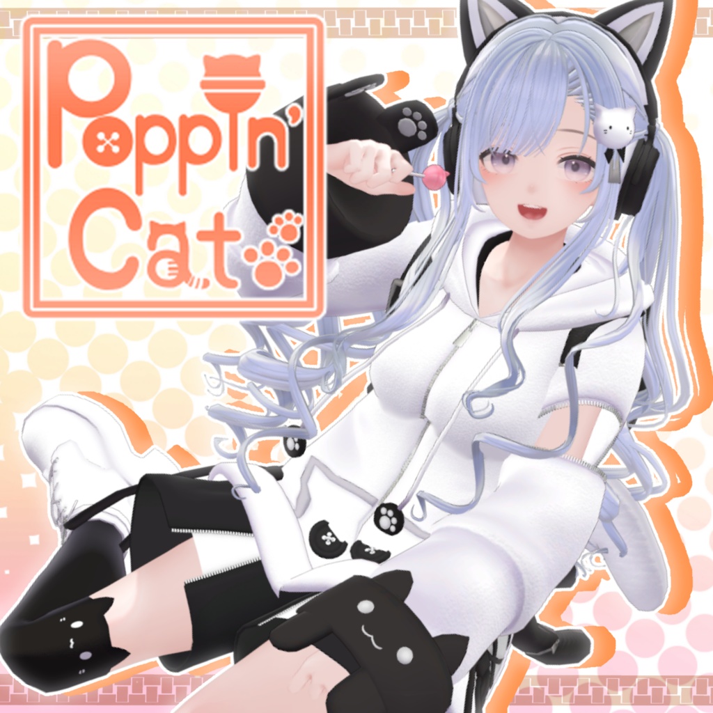 【18アバター対応】Poppin’Cat Vol.2