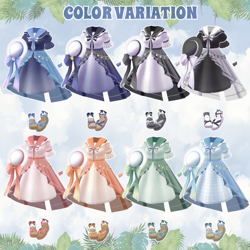 【18アバター対応】Summer Fish Vol.2