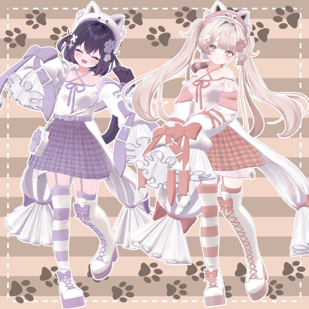 【20アバター対応】Petite Paws