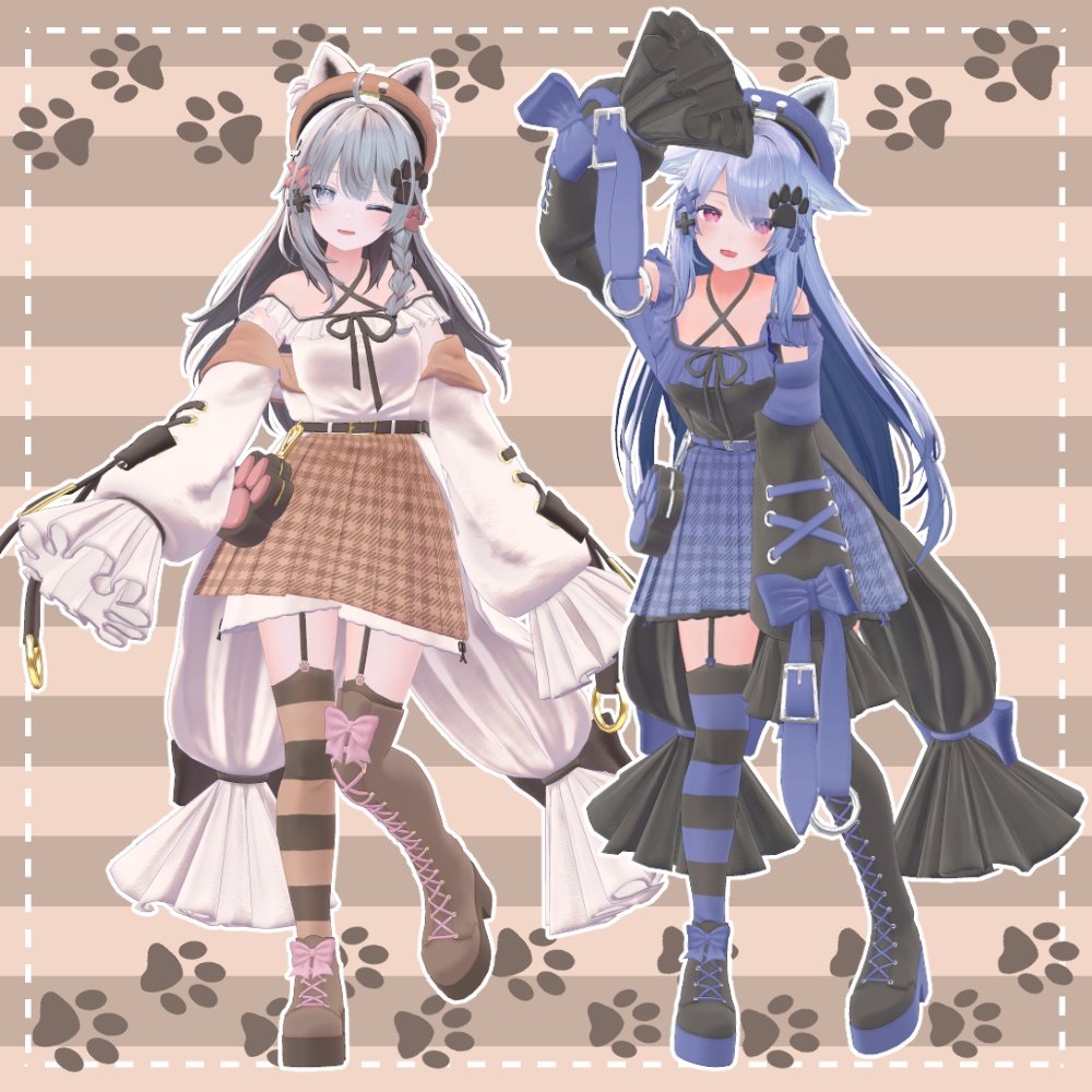 【20アバター対応】Petite Paws