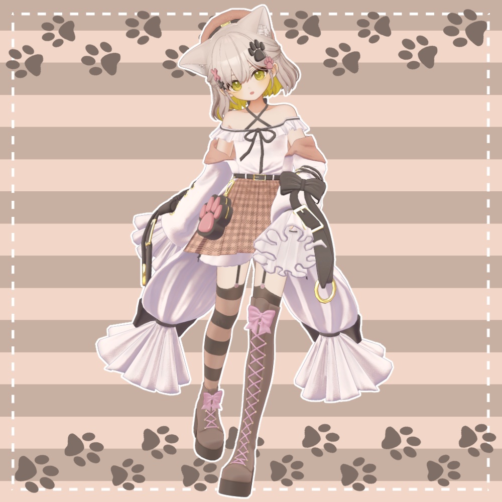 【20アバター対応】Petite Paws