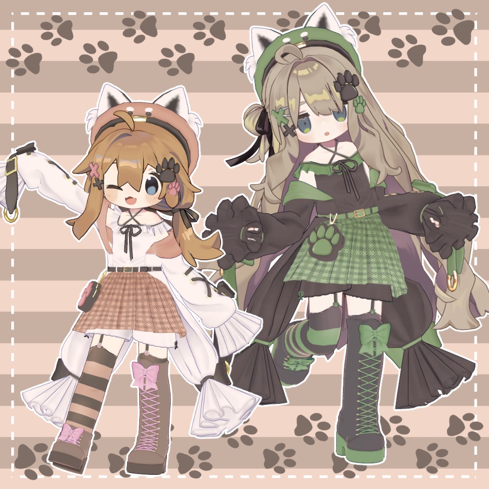 【20アバター対応】Petite Paws