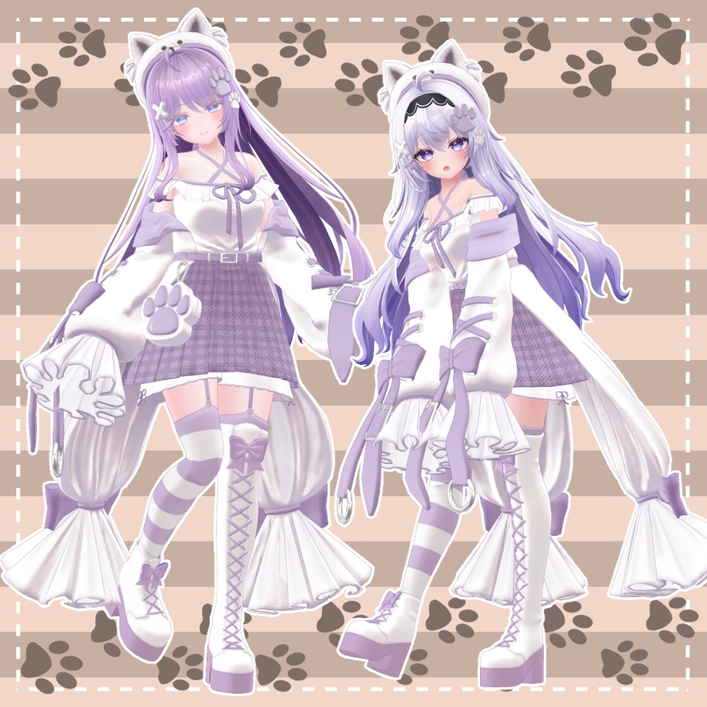 【20アバター対応】Petite Paws