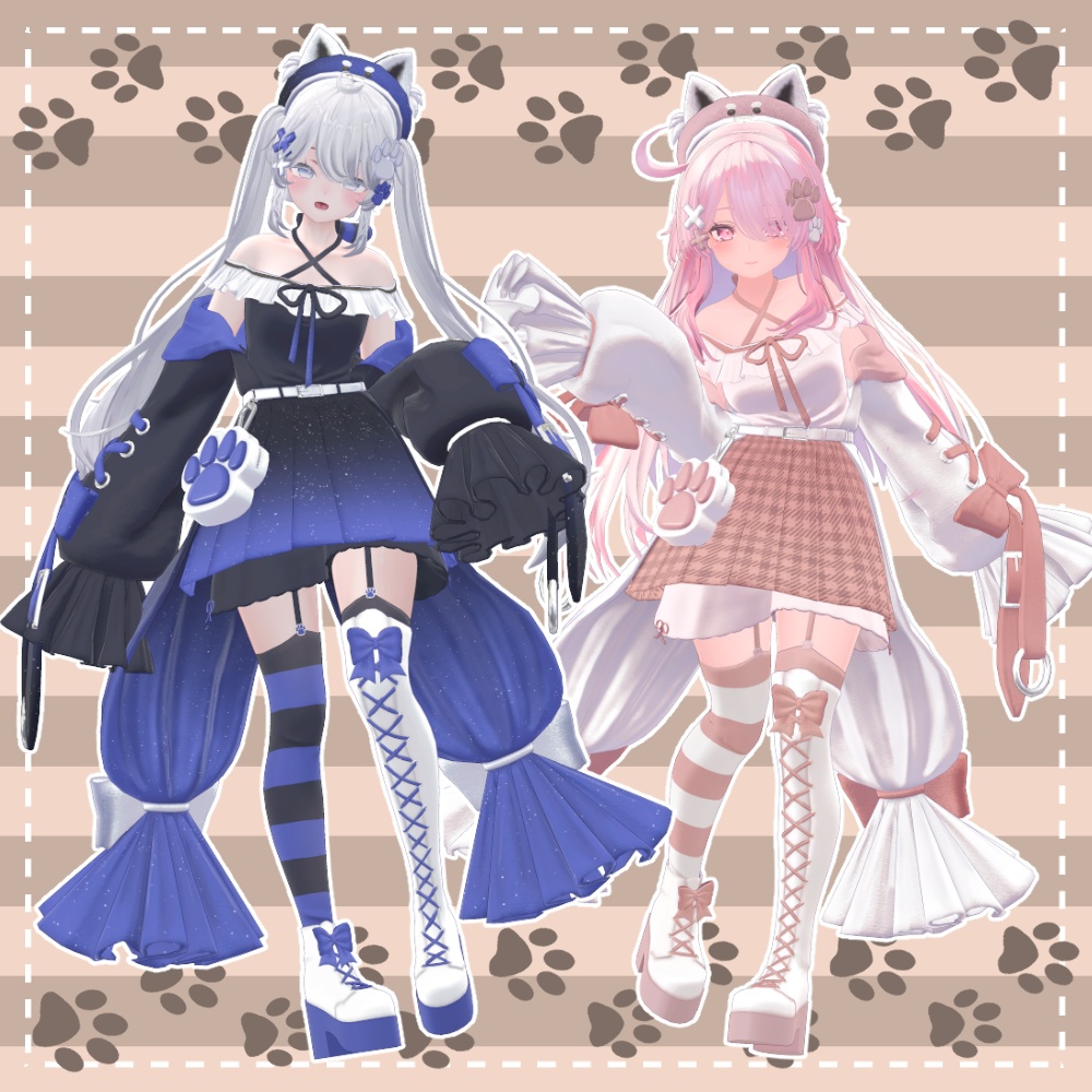 【20アバター対応】Petite Paws