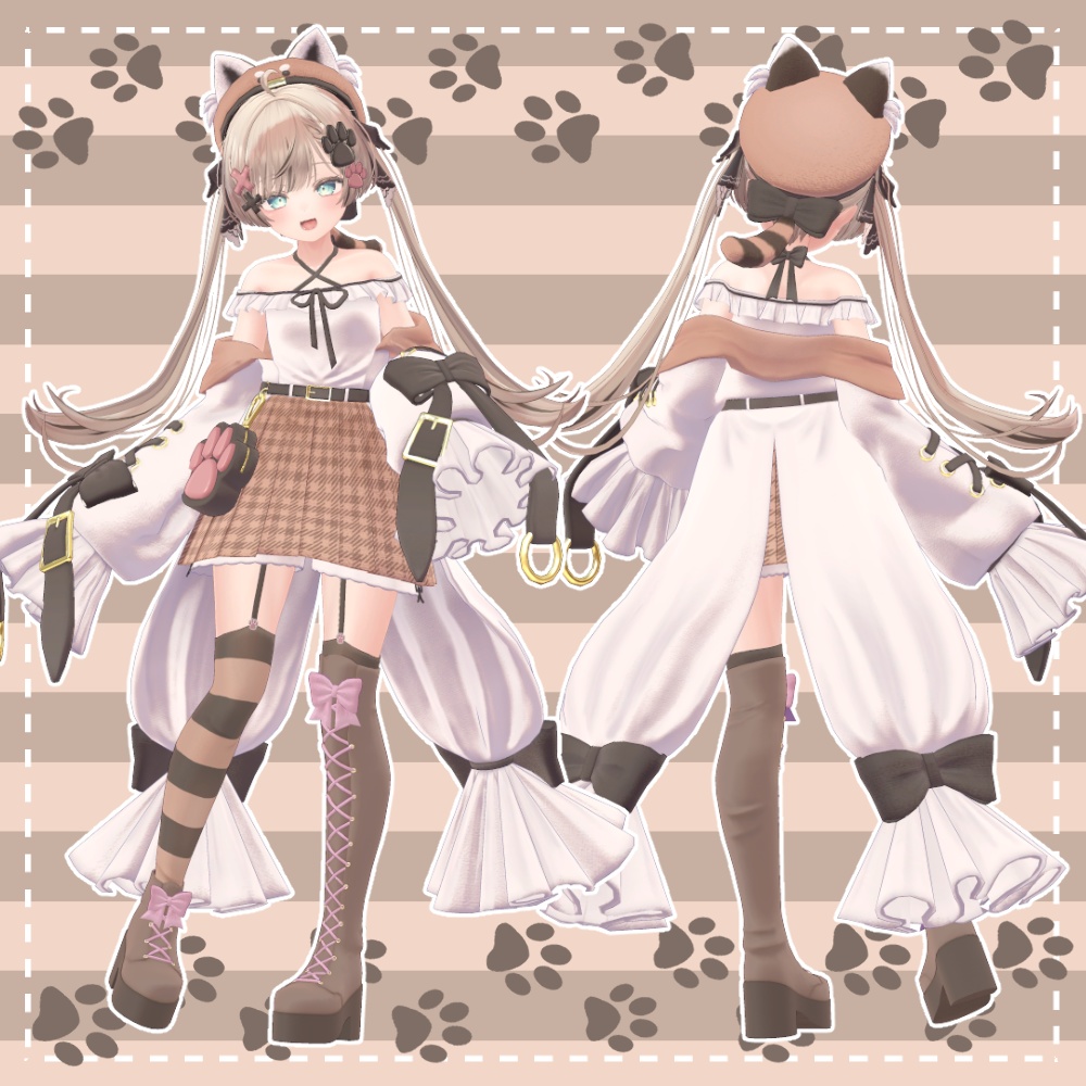 【20アバター対応】Petite Paws