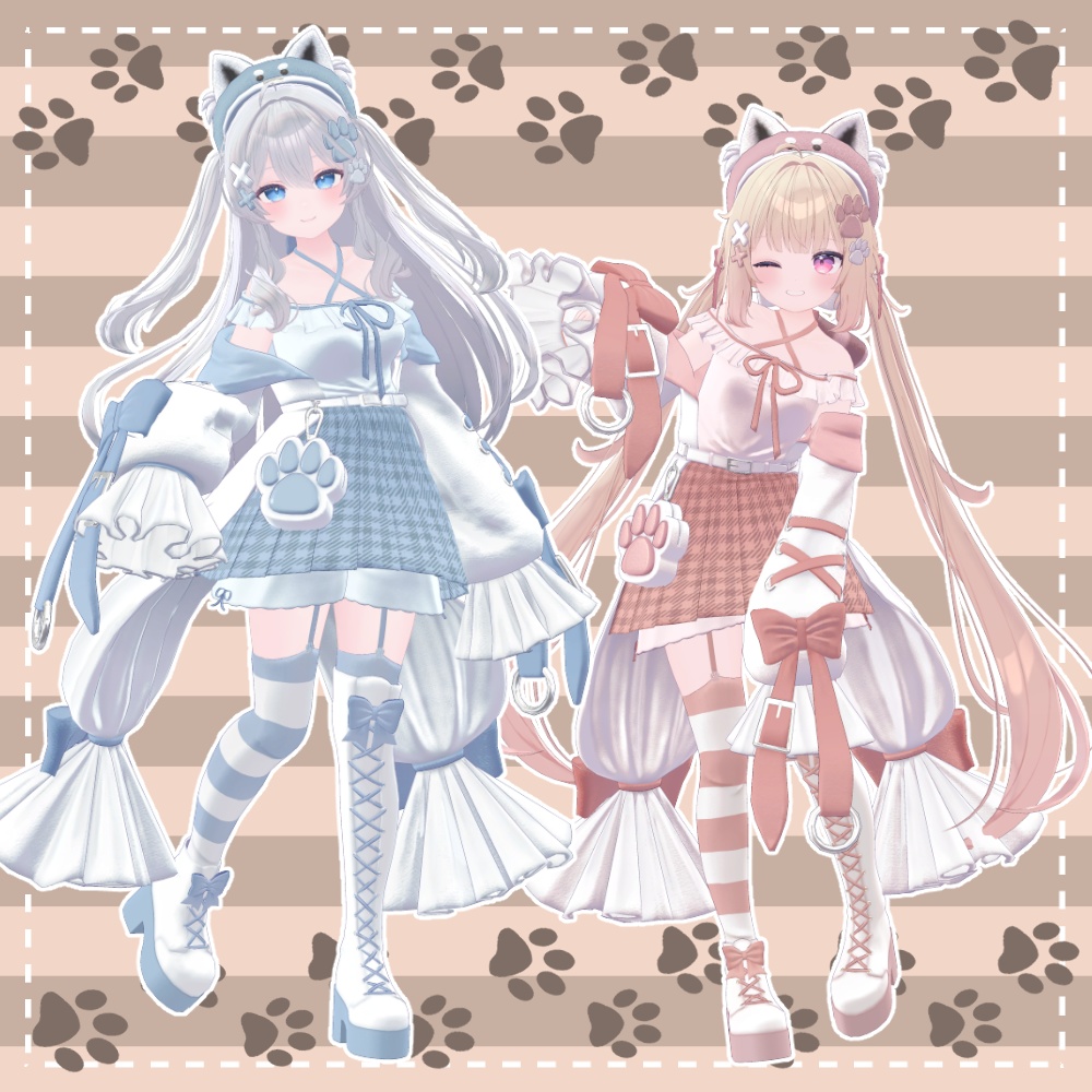 【20アバター対応】Petite Paws