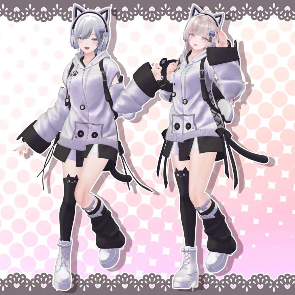 【21アバター対応】Re-Poppin’Cat【記念セール中】