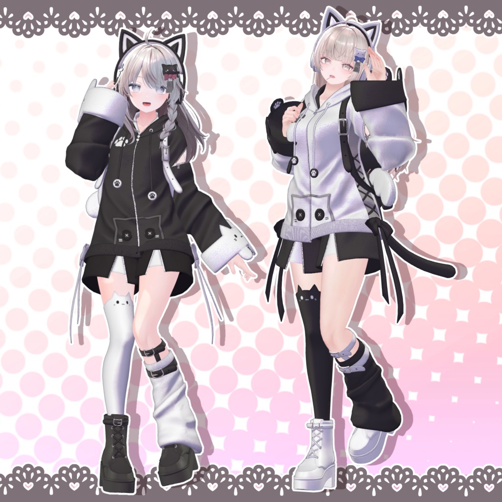 【16アバター対応】Re-Poppin’Cat【記念セール中】