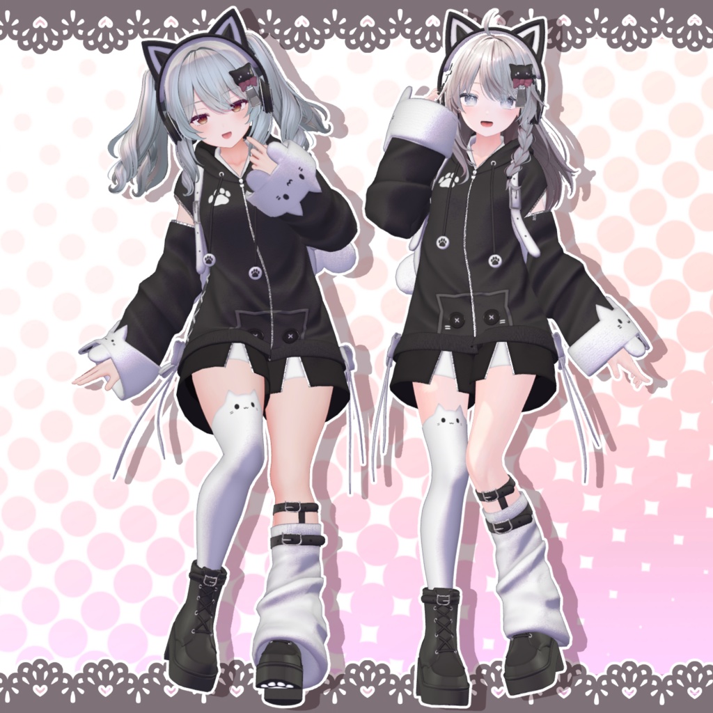 【21アバター対応】Re-Poppin’Cat【記念セール中】