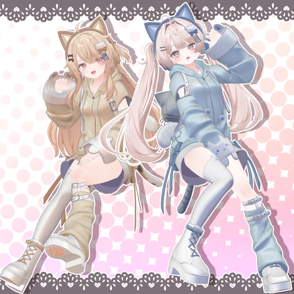 【16アバター対応】Re-Poppin’Cat【記念セール中】