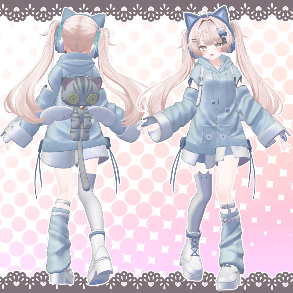 【16アバター対応】Re-Poppin’Cat【記念セール中】