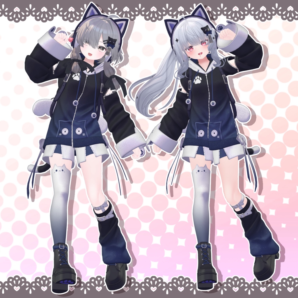 【21アバター対応】Re-Poppin’Cat【記念セール中】