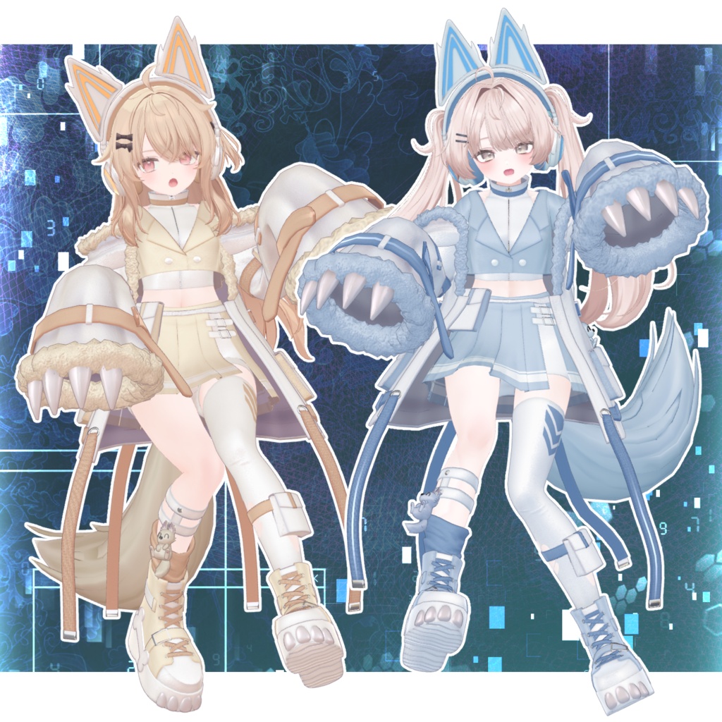 【18アバター対応】Wolfie Claw【期間限定セール中】