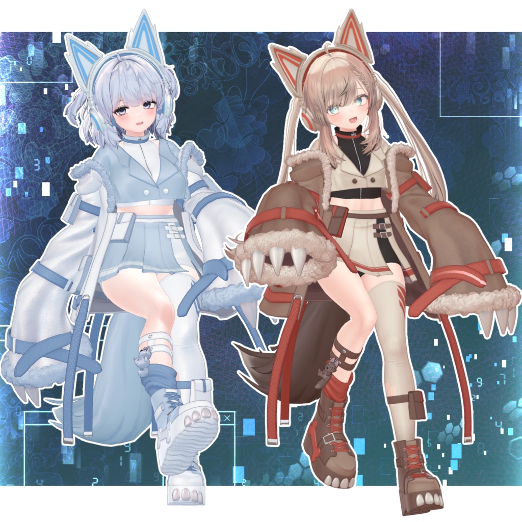 【18アバター対応】Wolfie Claw【期間限定セール中】