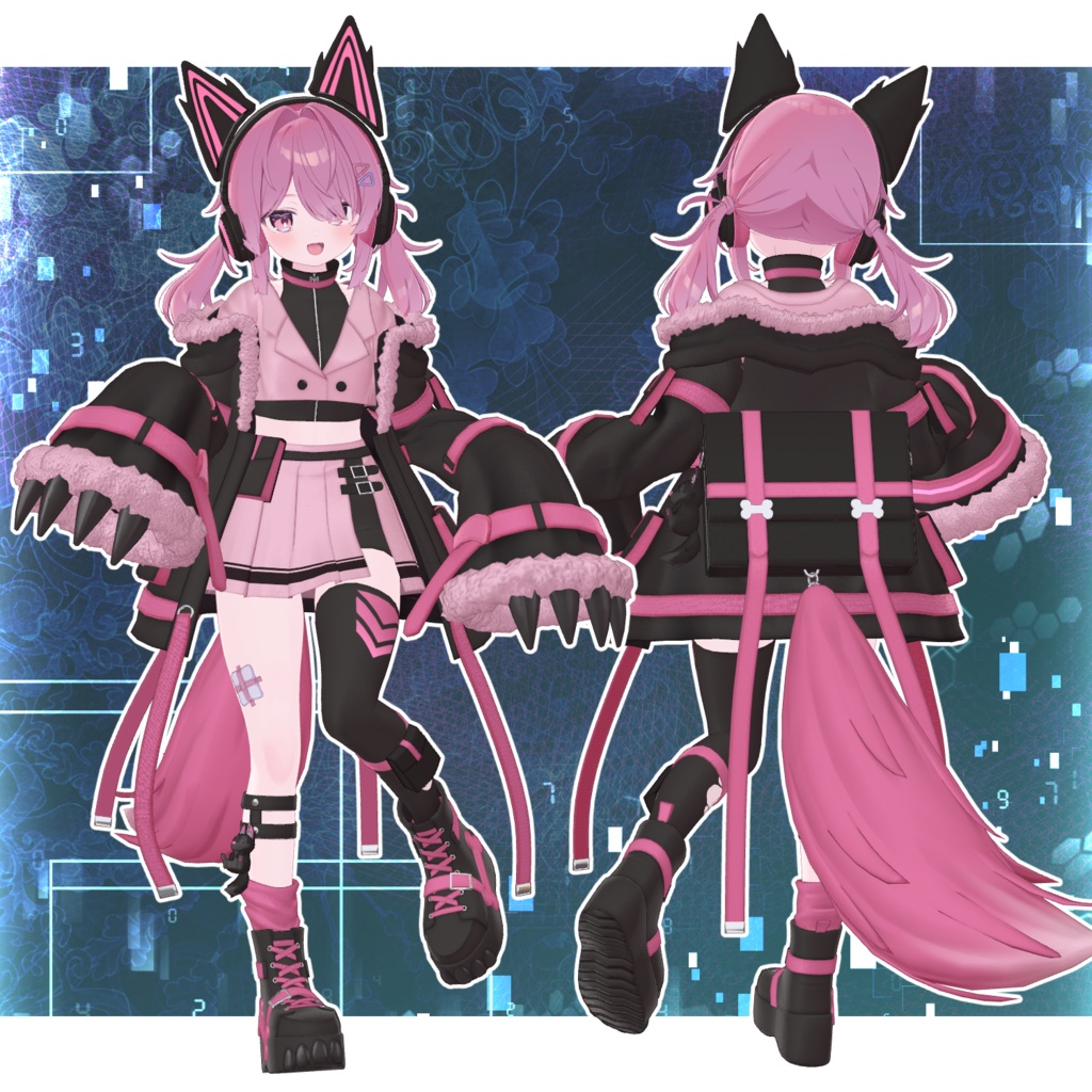 【18アバター対応】Wolfie Claw【期間限定セール中】