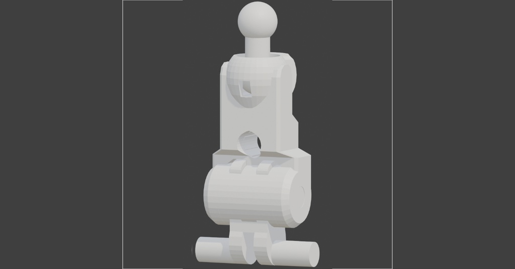 【常販】BLOCK2-M(Buster Doll)用 互換ダミーフレーム (ブレンドタフレジン製)